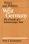 Peter J. Katzenstein: Policy and Politics in West Germany